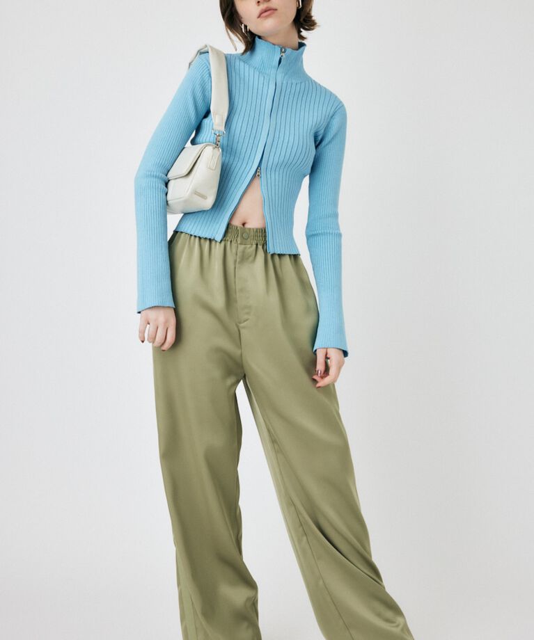 MOUSSY「SATIN  LINE パンツ」|その他|
