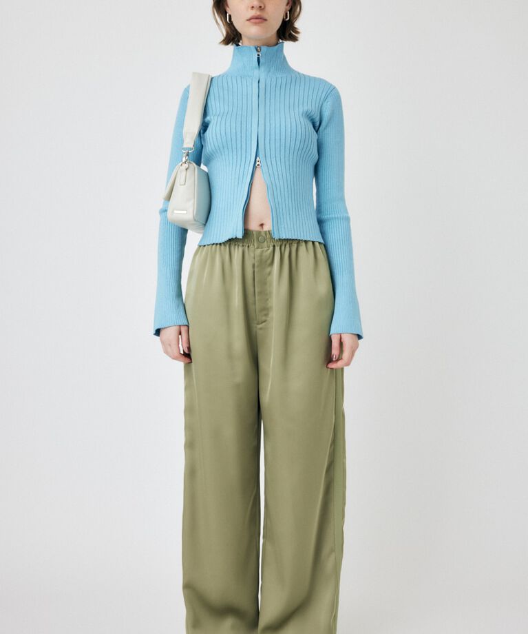 MOUSSY「SATIN  LINE パンツ」|その他|