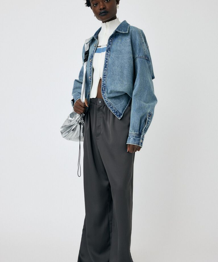 MOUSSY「W ZIP TRUCK ニット」|ニット・セーター|