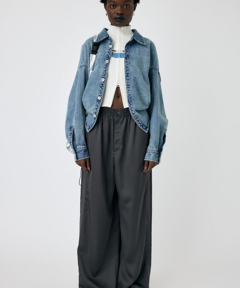 MOUSSY「W ZIP TRUCK ニット」|ニット・セーター|