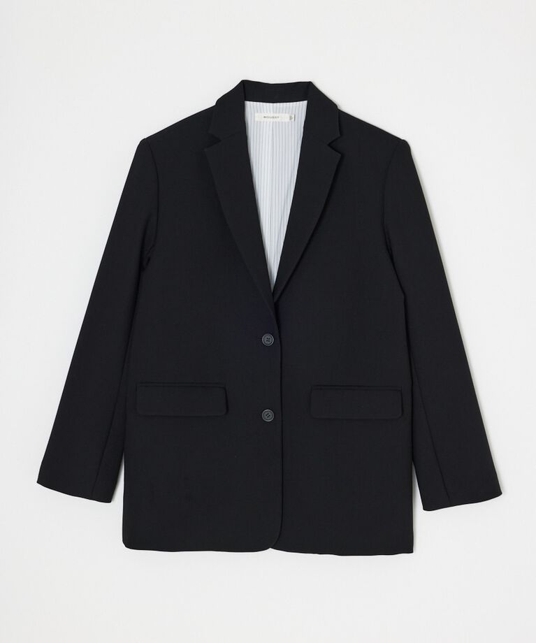 MOUSSY「OVERSIZED ブレザー」|その他|BLK