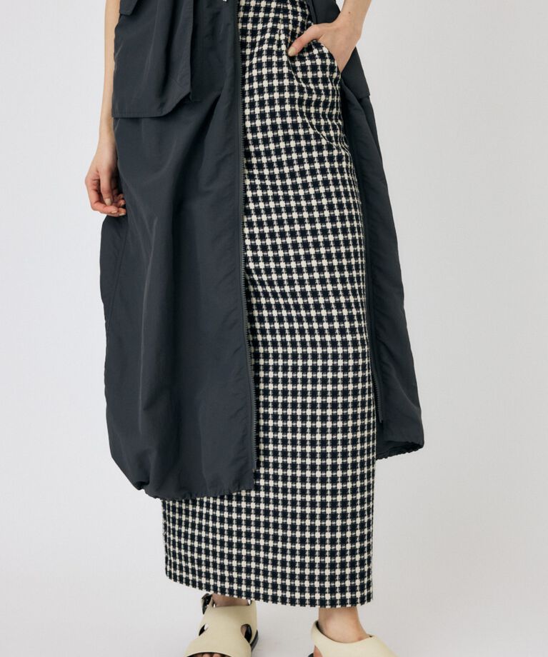 MOUSSY「TWEED I LINE スカート」|スカート|