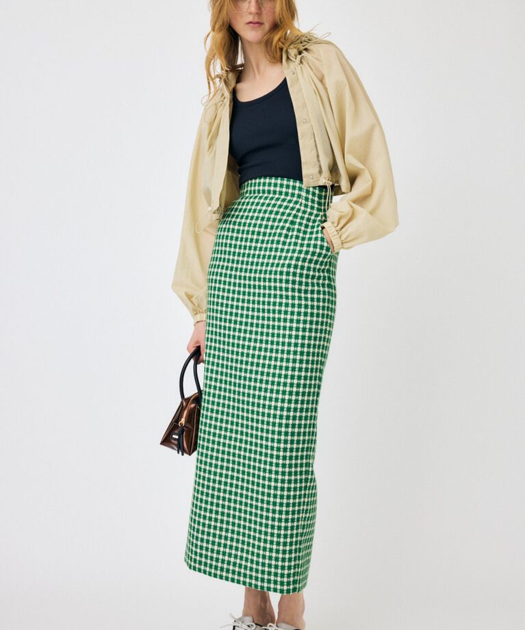 MOUSSY「TWEED I LINE スカート」|スカート|