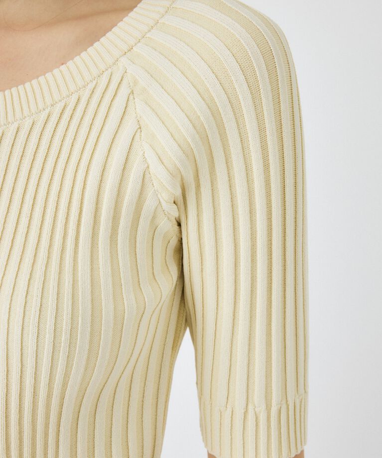 MOUSSY「ZIP UP RIB トップス」|ニット・セーター|