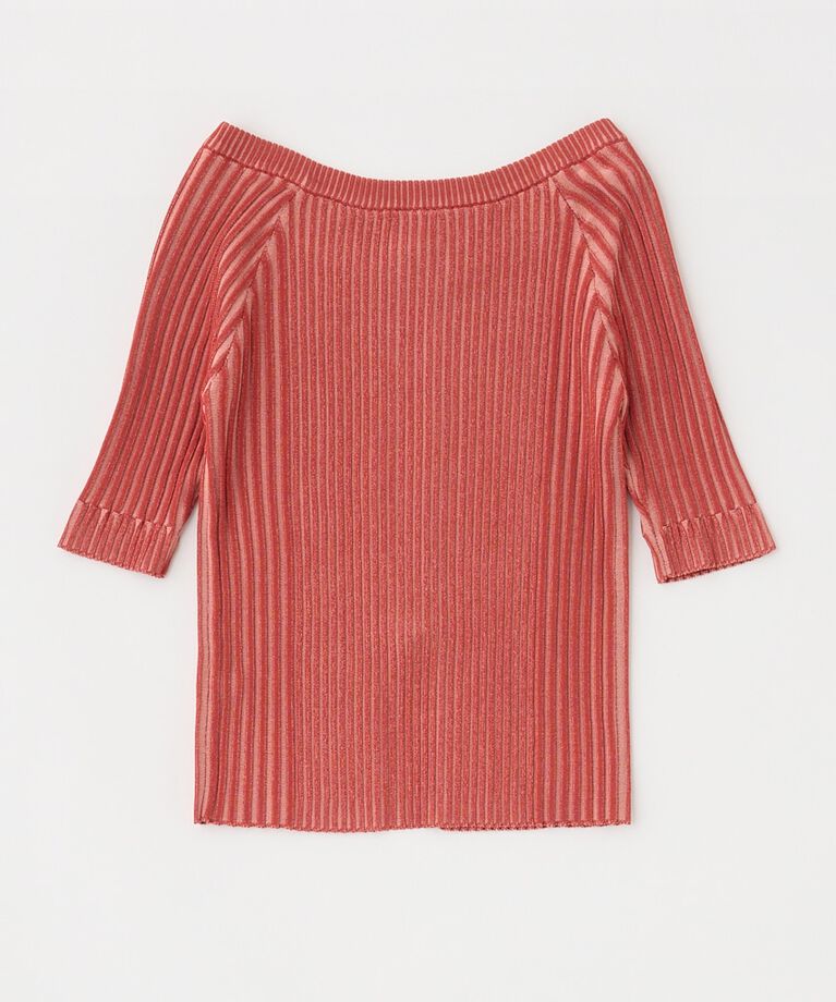 MOUSSY「ZIP UP RIB トップス」|ニット・セーター|