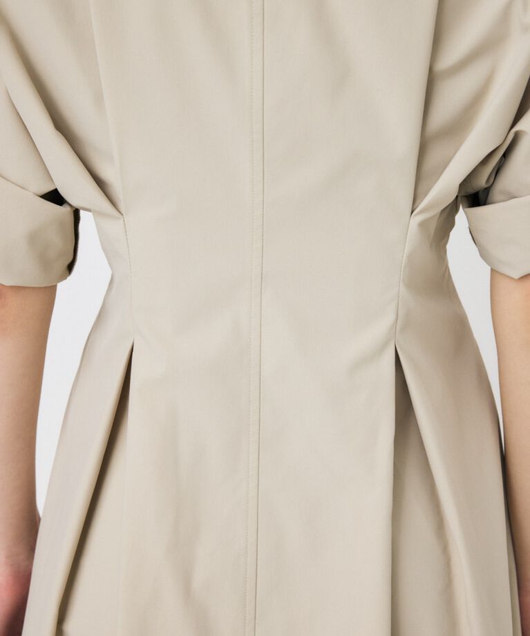 MOUSSY「OPEN COLLAR SAFARI ドレス」|ワンピース|