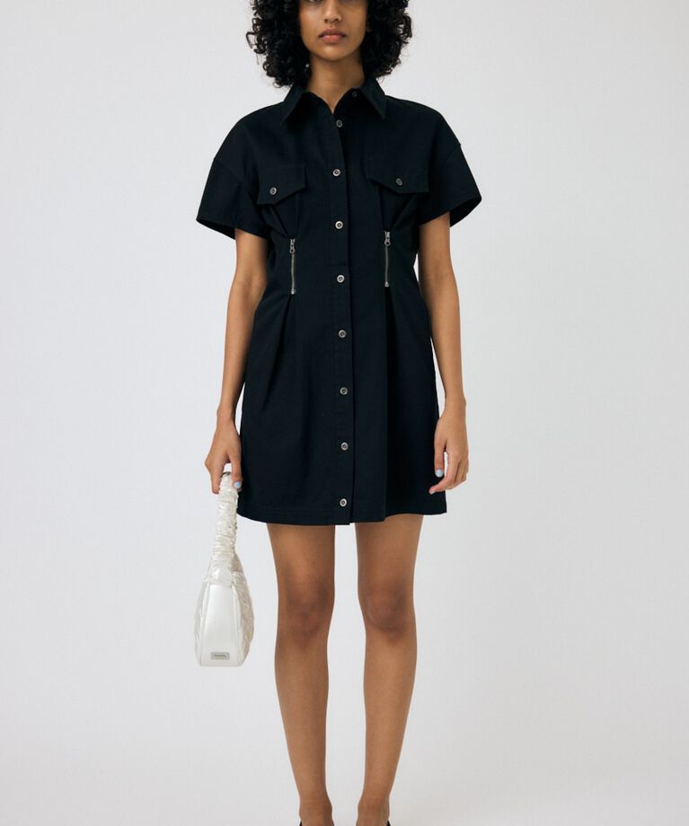 MOUSSY「WAIST ZIP UP ドレス」|ワンピース|