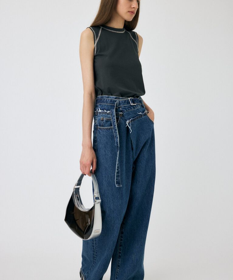 MOUSSY「SLEEVELESS RAGLAN Tシャツ」|その他|