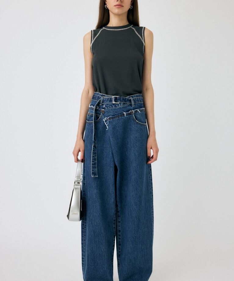 MOUSSY「SLEEVELESS RAGLAN Tシャツ」|その他|