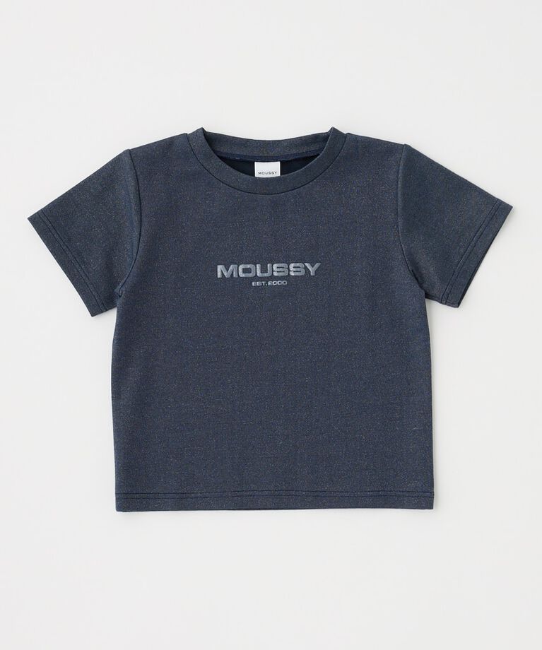 MOUSSY「GLITTER MOUSSY Tシャツ」|Tシャツ・カットソー|NVY