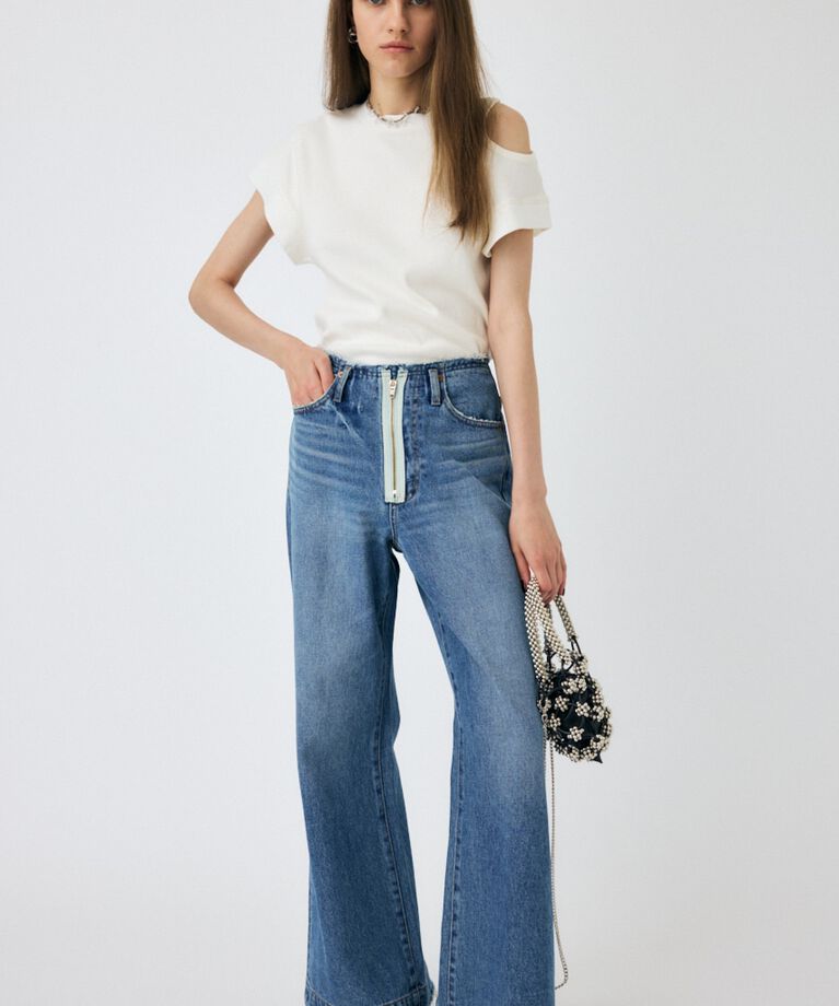 MOUSSY「CUT OUT LOOSE Tシャツ」|Tシャツ・カットソー|