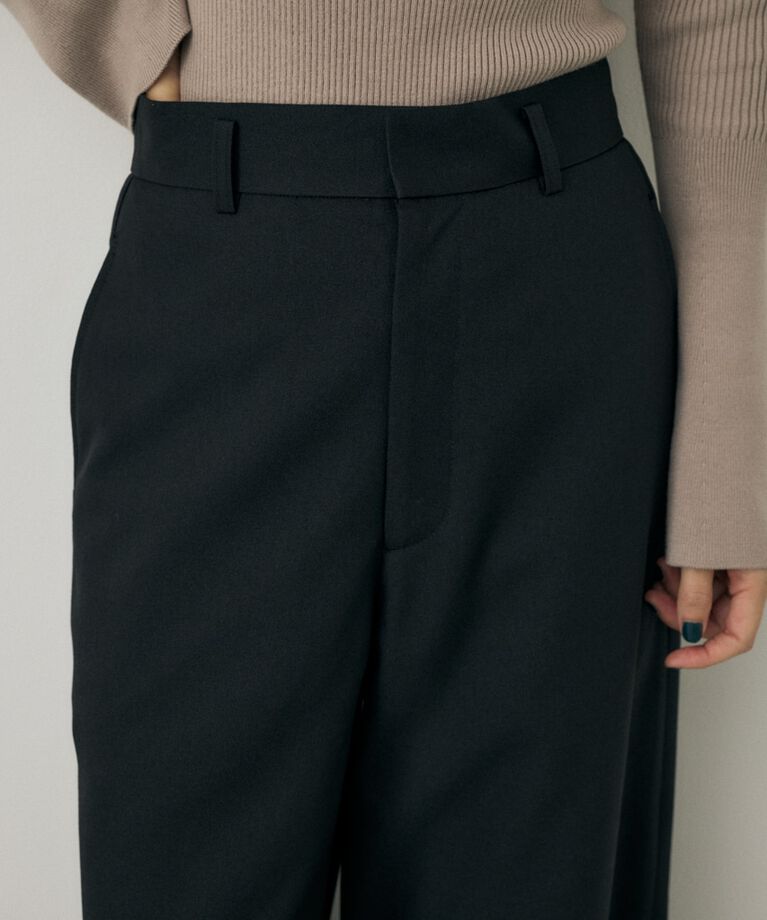 MOUSSY「シーズンレスワイドパンツ　リサイクルポリエステル使用」|その他|