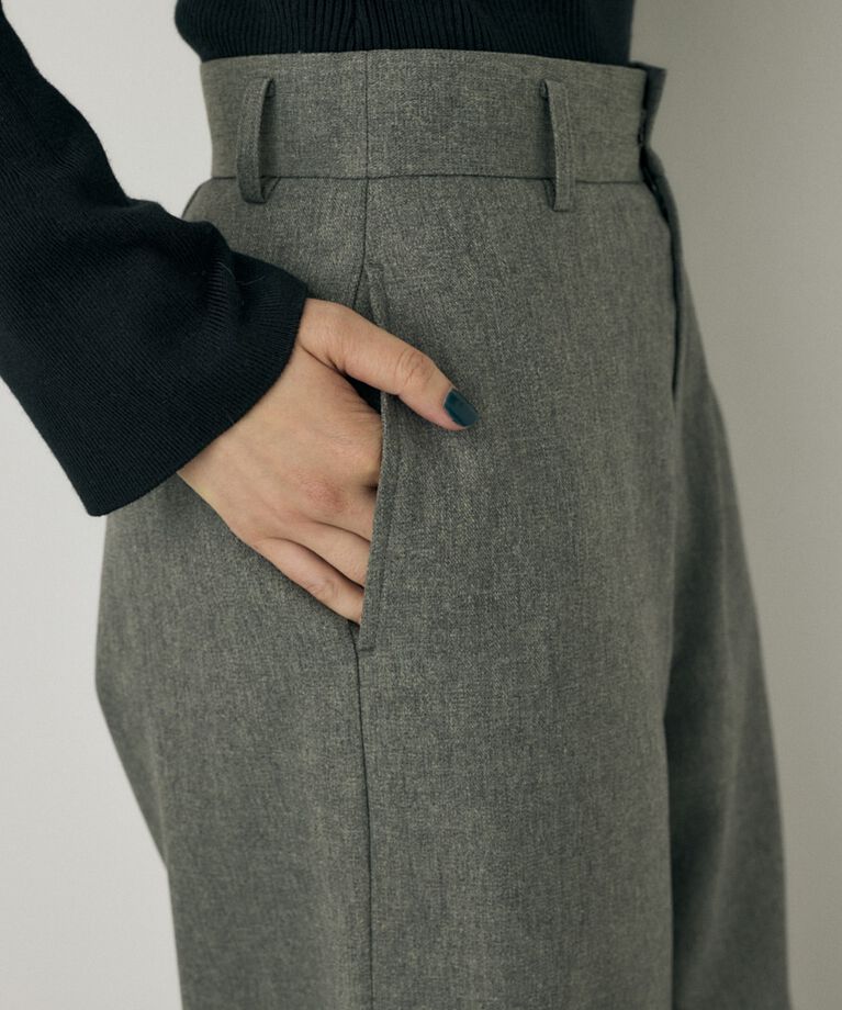 MOUSSY「シーズンレスワイドパンツ　リサイクルポリエステル使用」|その他|