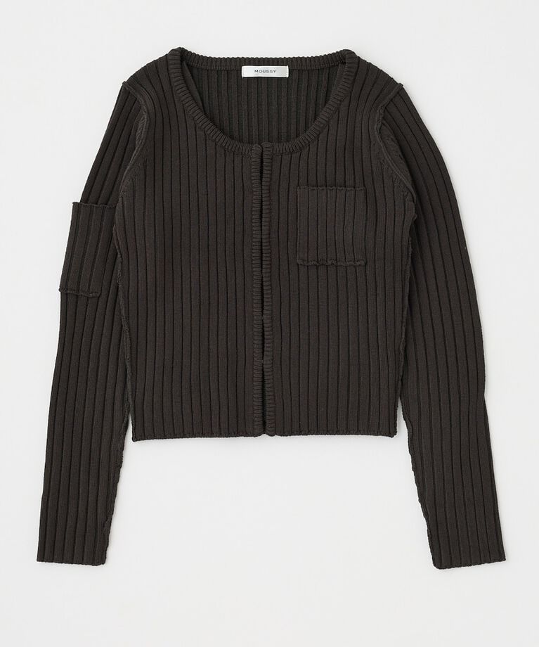 MOUSSY「RIB KNIT CD & タンク」|ニット・セーター|