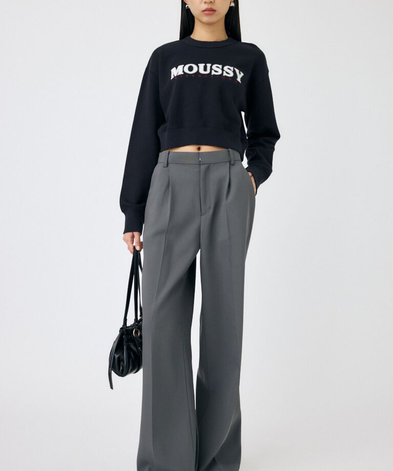 MOUSSY「MOUSSY TWILL アップリケ プルオーバー」|パーカー|