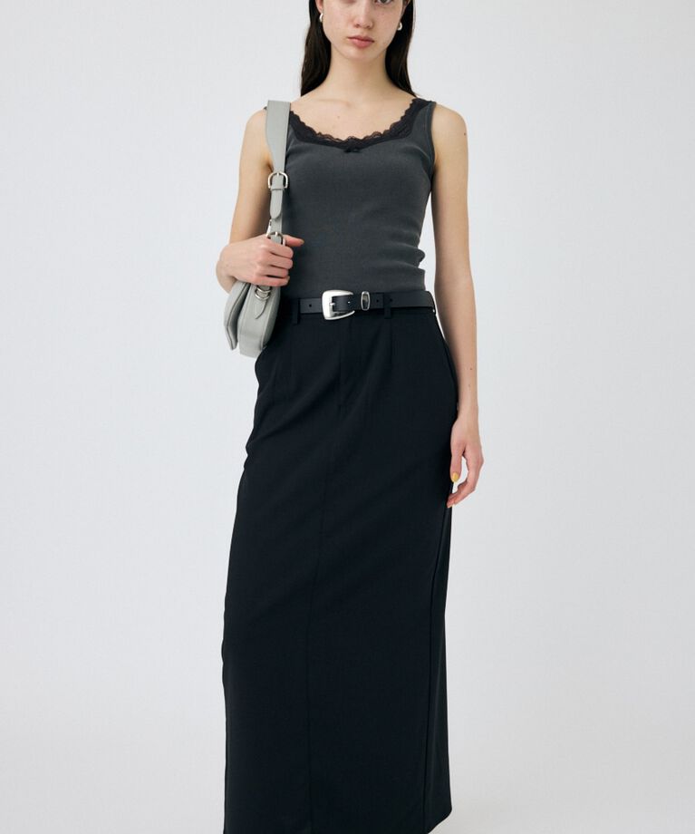 MOUSSY「FLARE BACK マキシスカート」|スカート|