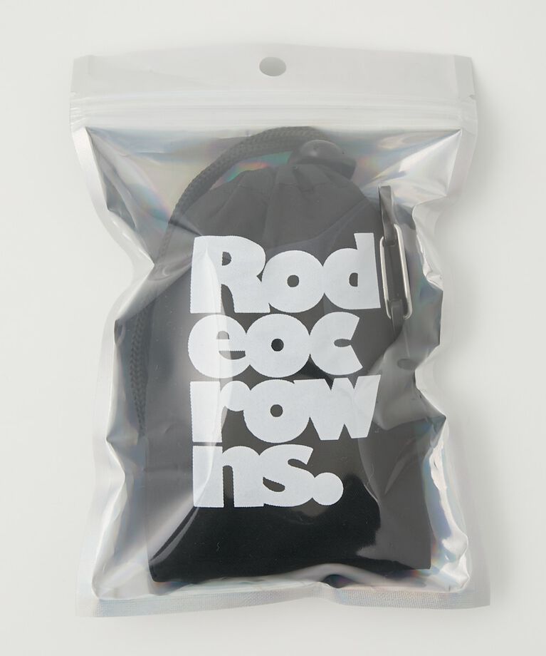 RODEO CROWNS「ポケッタブルショッピングバッグ」|その他|BLK