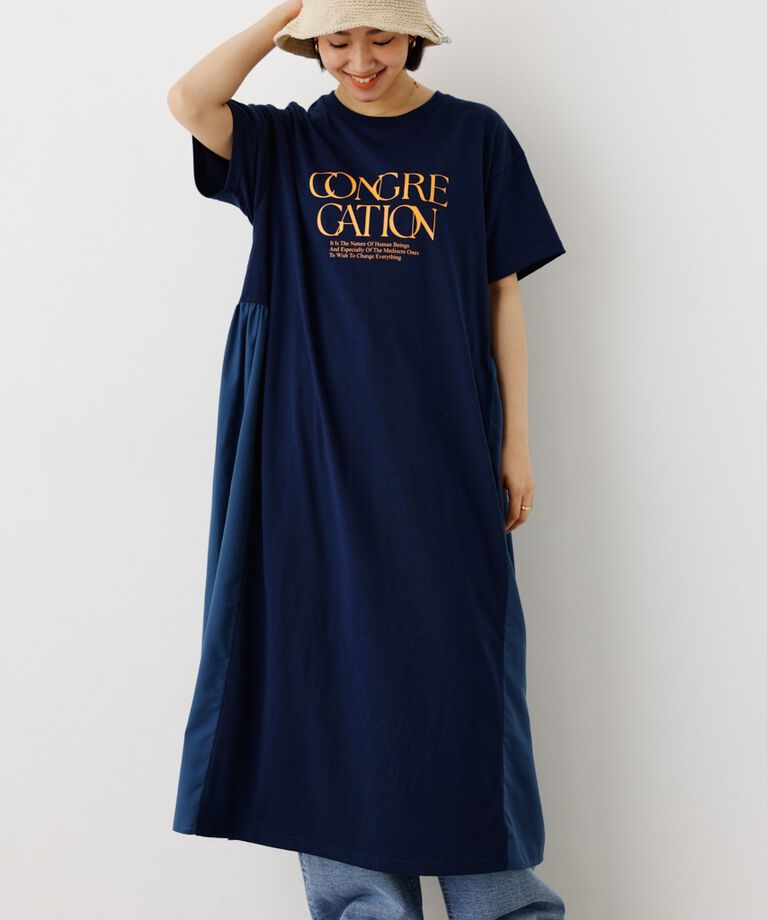 RODEO CROWNS「C/G ドッキングマキシワンピース」|ワンピース|