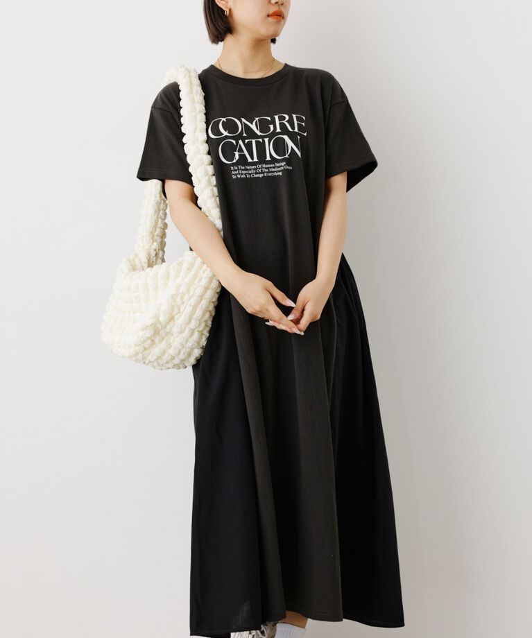 RODEO CROWNS「C/G ドッキングマキシワンピース」|ワンピース|C.GRY