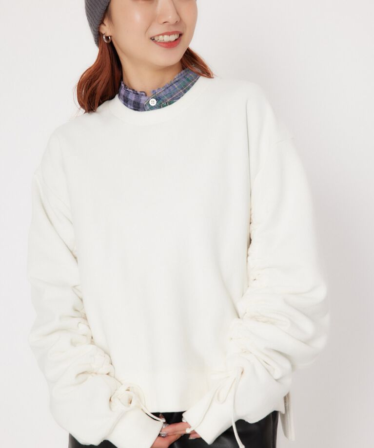 RODEO CROWNS「VTG SWEAT ドロストスリーブトップス」|Tシャツ・カットソー|