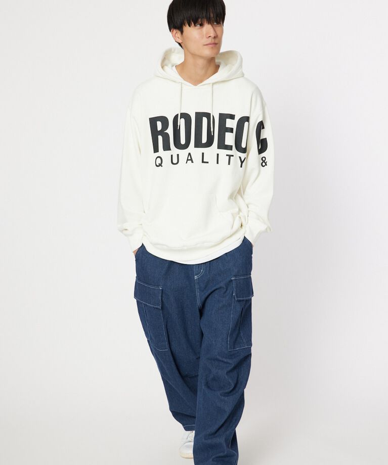 RODEO CROWNS「ブリッジロゴスウェットパーカー」|Tシャツ・カットソー|