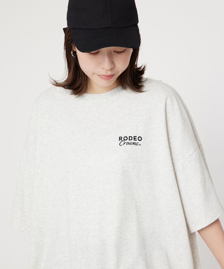 RODEO CROWNS「CROWN LOGOミニ裏毛 ワンピース」|ワンピース|
