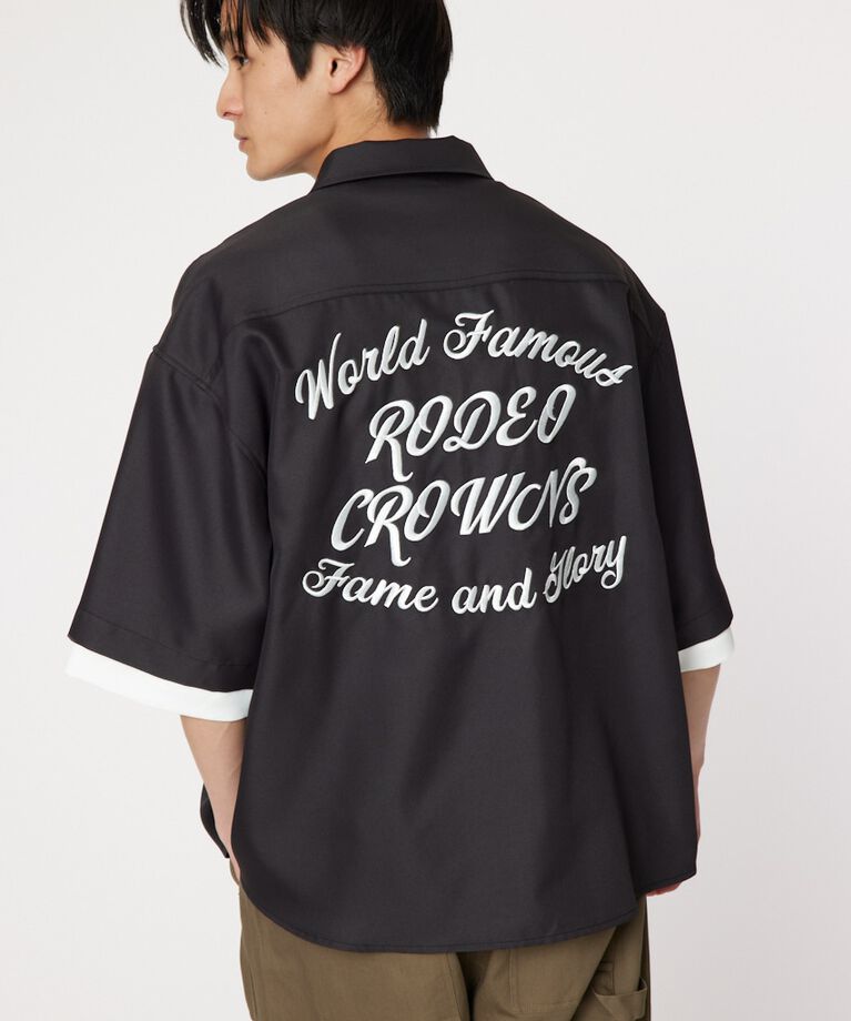 RODEO CROWNS「レイヤードオーバーシャツ」|シャツ・ブラウス|C.GRY