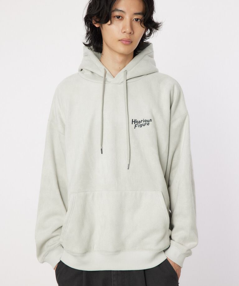 RODEO CROWNS「faux suede backboa フーディー」|パーカー|