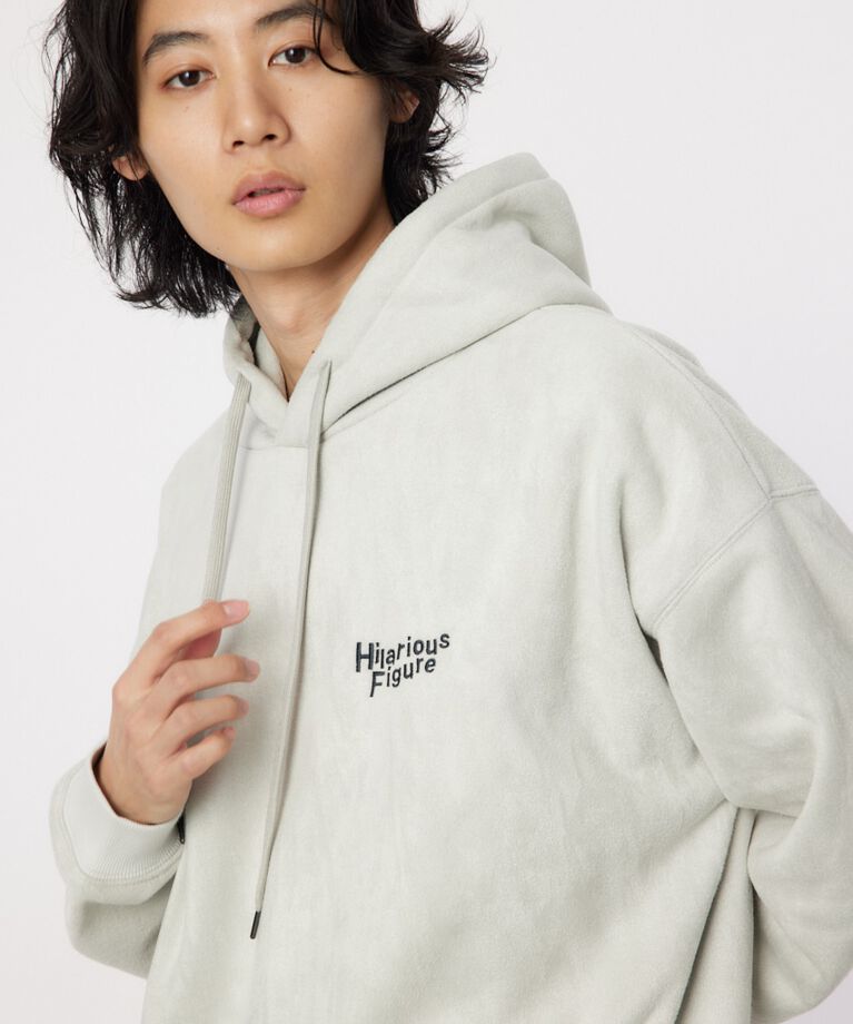 RODEO CROWNS「faux suede backboa フーディー」|パーカー|