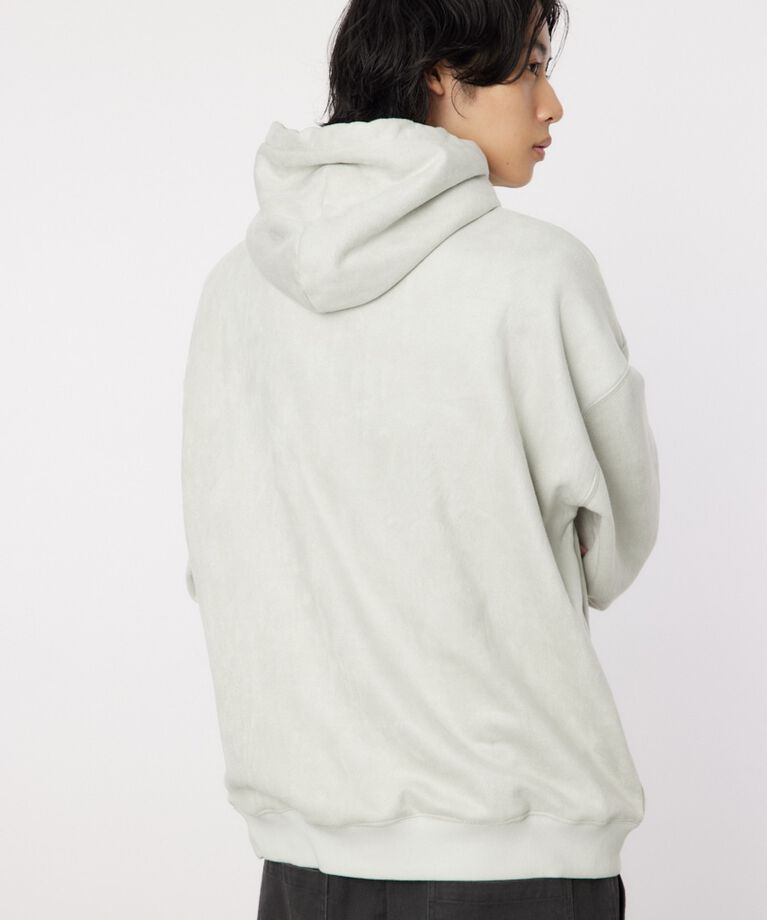 RODEO CROWNS「faux suede backboa フーディー」|パーカー|