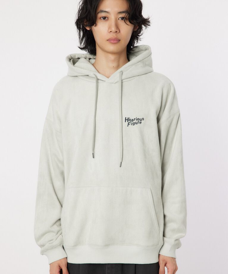 RODEO CROWNS「faux suede backboa フーディー」|パーカー|