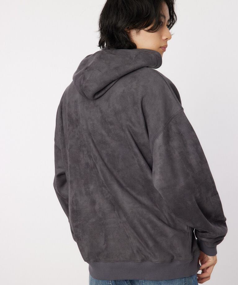 RODEO CROWNS「faux suede backboa フーディー」|パーカー|
