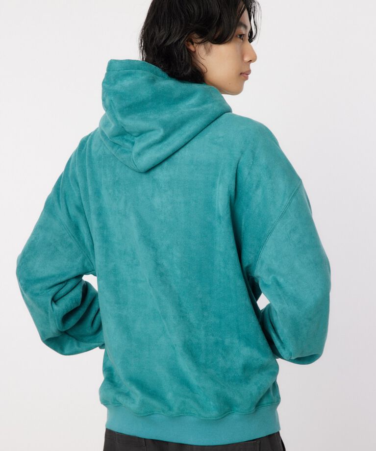 RODEO CROWNS「faux suede backboa フーディー」|パーカー|