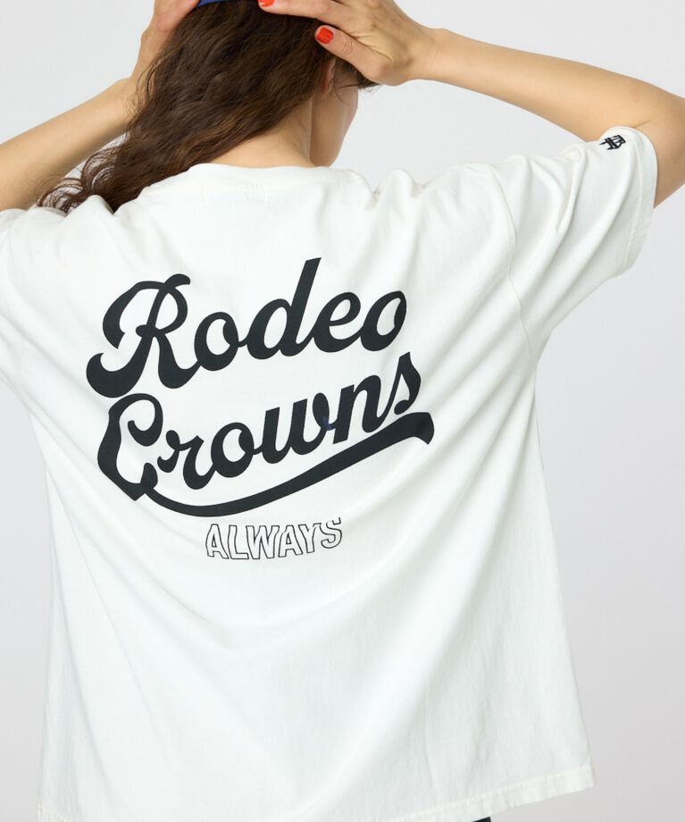 RODEO CROWNS「LOGO加工COLORED Tシャツ」|Tシャツ・カットソー|