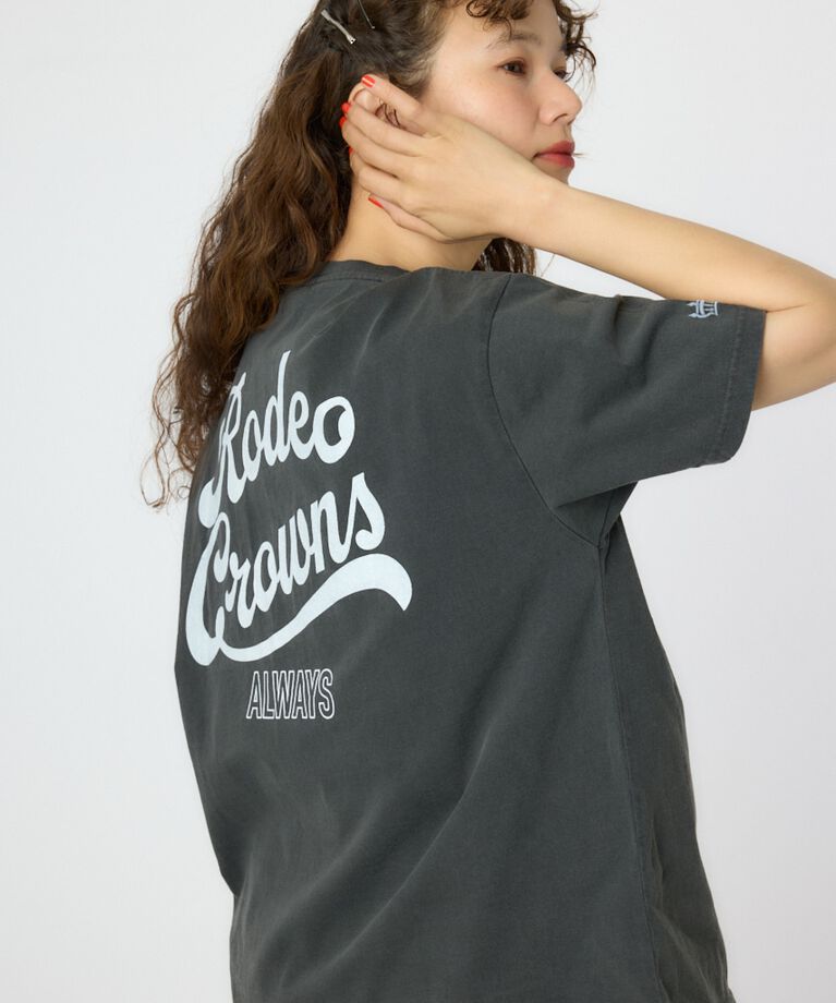 RODEO CROWNS「LOGO加工COLORED Tシャツ」|Tシャツ・カットソー|