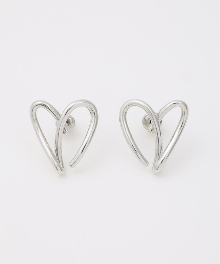 SLY「LINE HEART ピアス」|ピアス|SLV