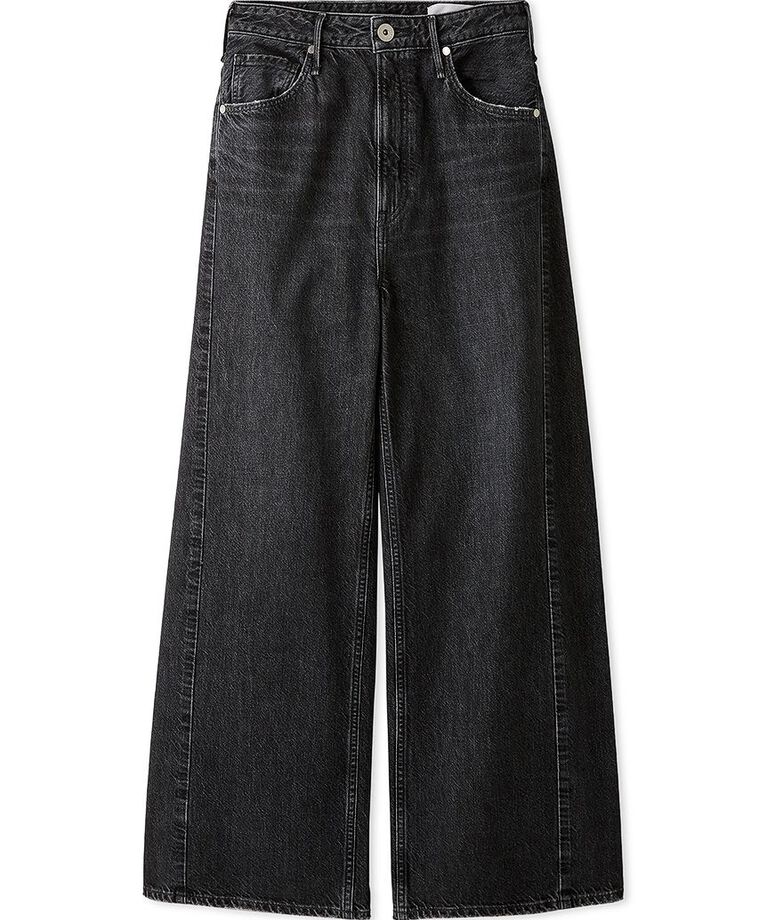 FRAY I.D「【upper hights】THE　TIBBYデニムパンツ」|デニム|BLK