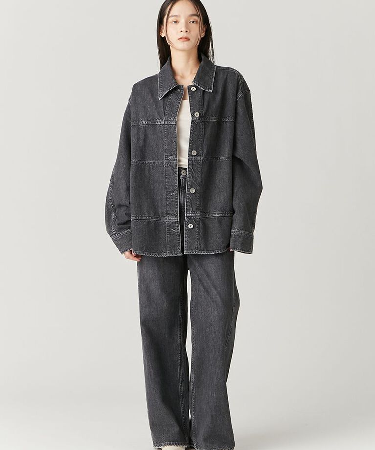 FRAY I.D「【upper hights】THE　TIBBYデニムパンツ」|デニム|