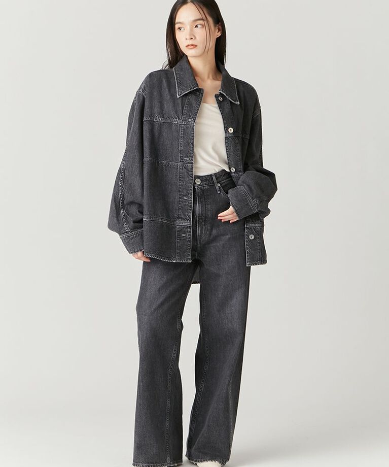 FRAY I.D「【upper hights】THE　TIBBYデニムパンツ」|デニム|