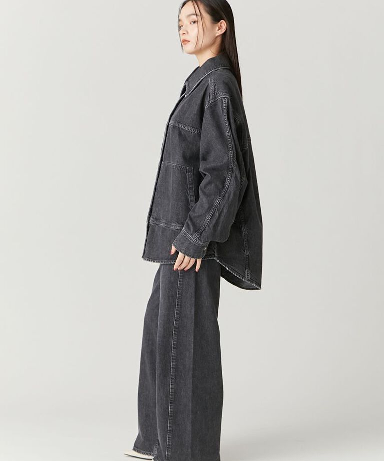 FRAY I.D「【upper hights】THE　TIBBYデニムパンツ」|デニム|