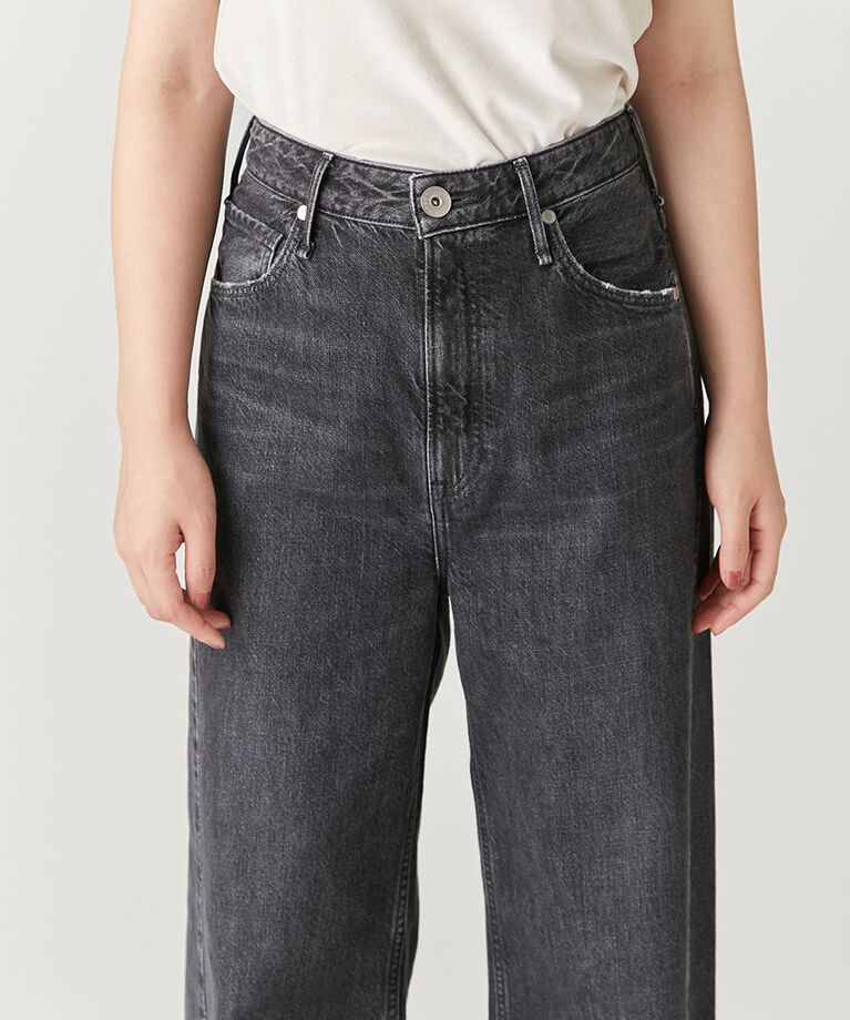 FRAY I.D「【upper hights】THE　TIBBYデニムパンツ」|デニム|