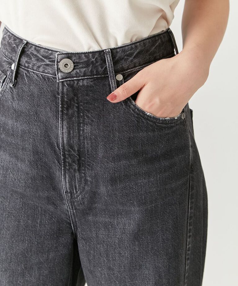 FRAY I.D「【upper hights】THE　TIBBYデニムパンツ」|デニム|