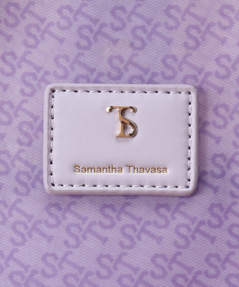Samantha Thavasa「ジャガードプリント チュールトートバッグ 小サイズ」|トートバッグ|