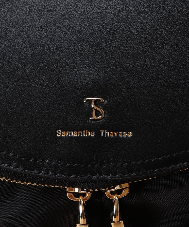 Samantha Thavasa「ナイロン×レザーコンビネーション リュック」|リュック|