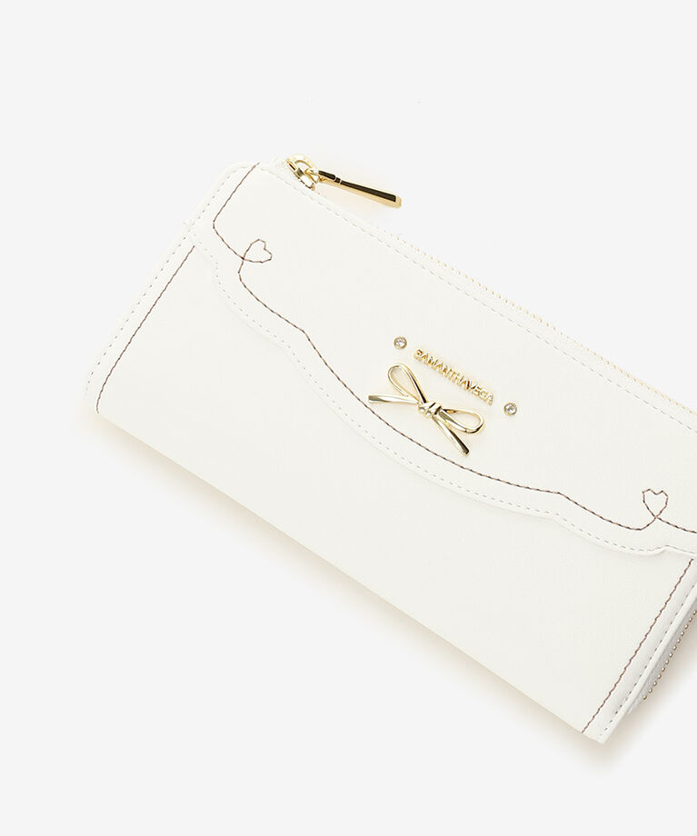 Samantha Vega「フリルリボン長財布」|財布|