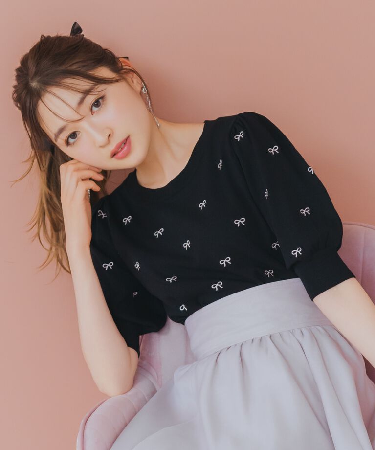 WILLSELECTION「バリエーションニット（リボン）」|ニット・セーター|