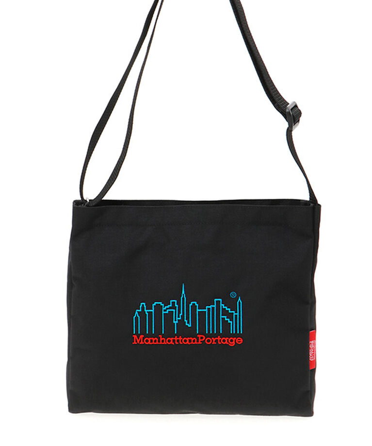 Manhattan Portage「Botanical Prince Shoulder Bag 3D Embroidery Neon」|ショルダー・メッセンジャー|