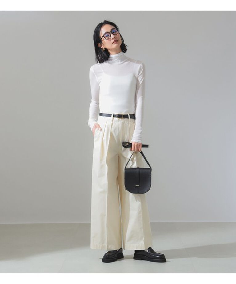Demi-Luxe BEAMS 「フライス タートルネックプルオーバー」|Tシャツ・カットソー|