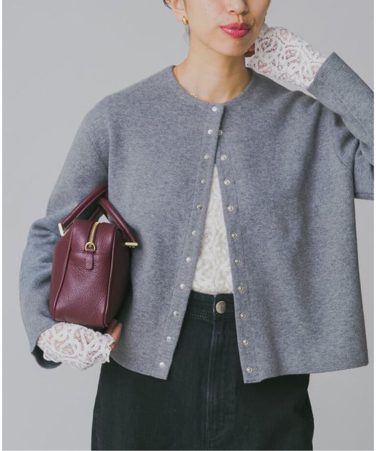 IENA「《WEB限定/追加4》ペイズリー ストレッチレースプルオーバー」|Tシャツ・カットソー|