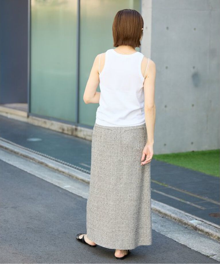IENA「Mer-Cotton セーターマシーン アメスリトップス」|タンクトップ|
